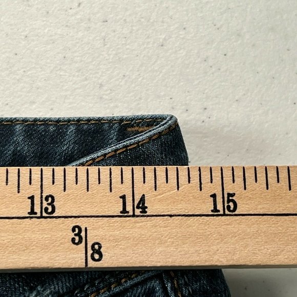 DL1961 Women's Straight Leg Jeans - Dark Blue - Picture 10 of 12